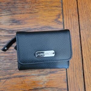 Nautica ID card holder black wallet